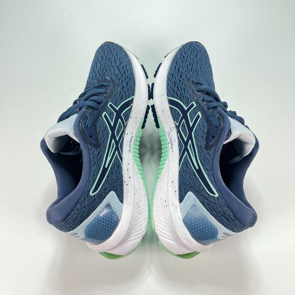 ASICS GT-1000 9 Dark Blue Mint Stability Running Shoes 1012A651 Women's Size 6 - Picture 7 of 11